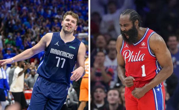 Dallas ya camina de la mano de Doncic y Harden fortalece a los Sixers