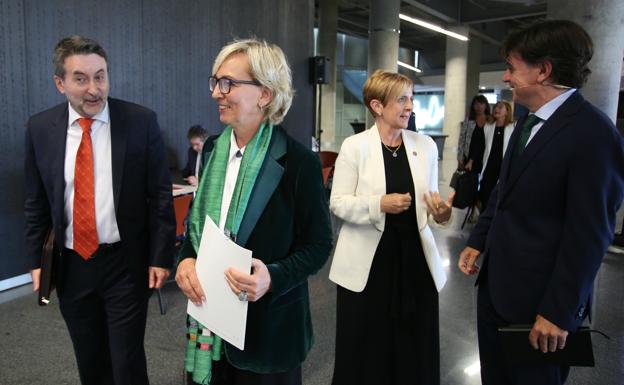 Asamblea de los empresarios vizcaínos: «Ojalá hubiera muchas más multinacionales en Euskadi»