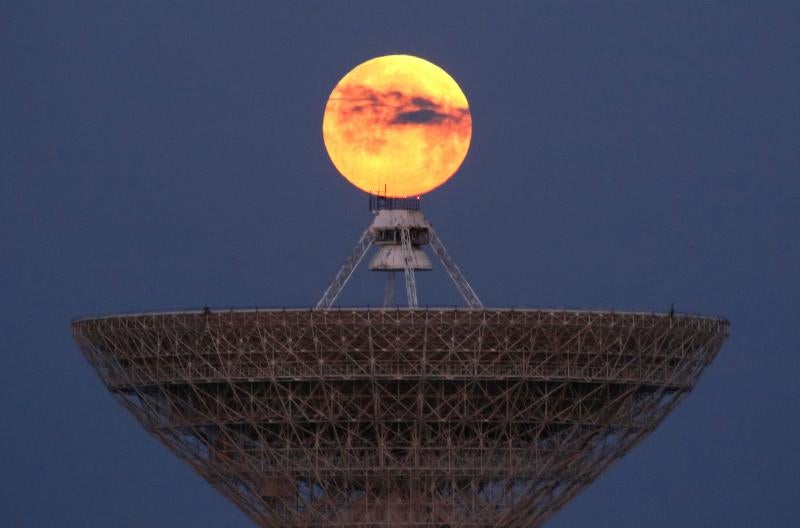 Las fotos más espectaculares del eclipse lunar