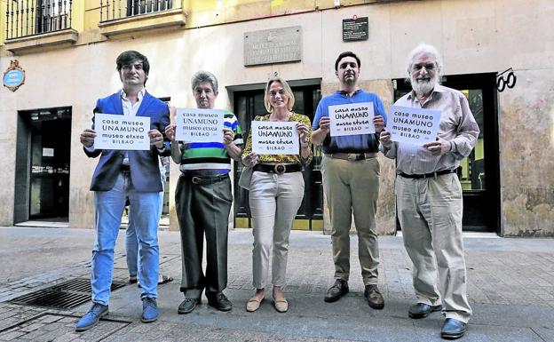 Piden un «espacio fijo» para Unamuno en el Museo Vasco