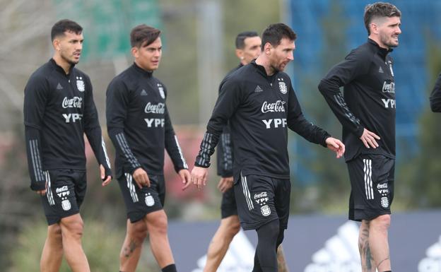 Argentina entrenará el sábado 28 en San Mamés