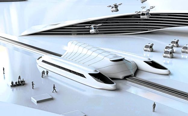 Trenes sin raíles ni esperas