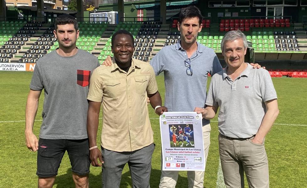 Sestao acogerá un partido solidario entre una selección de jugadores africanos y un combinado vasco