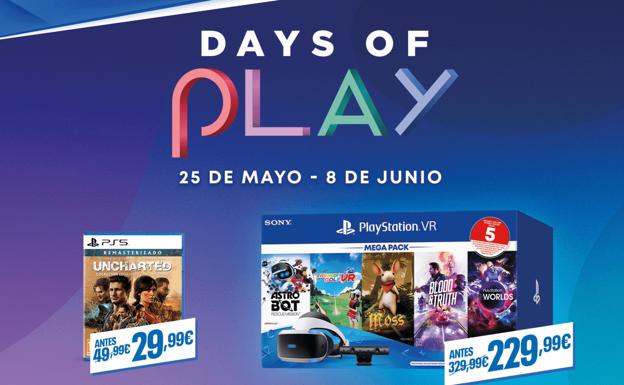 PlayStation rebaja más de 100 juegos en la campaña Days of Play 2022