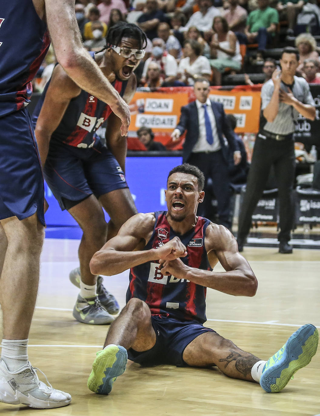 Las mejores imágenes del Valencia - Baskonia