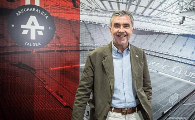 Arechabaleta se muestra «preocupado» porque Iñigo Martínez no haya renovado todavía