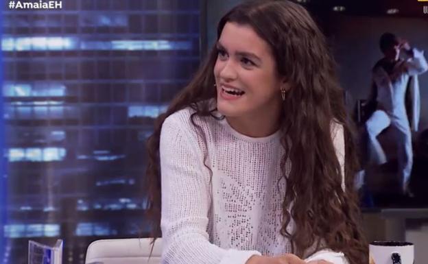 Amaia revela en 'El Hormiguero' la disparatada idea que tuvieron para su videoclip con Aitana