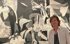 El 'Guernica', cañas y flamenco: así disfruta Mick Jagger de Madrid antes del concierto de los Rolling Stones