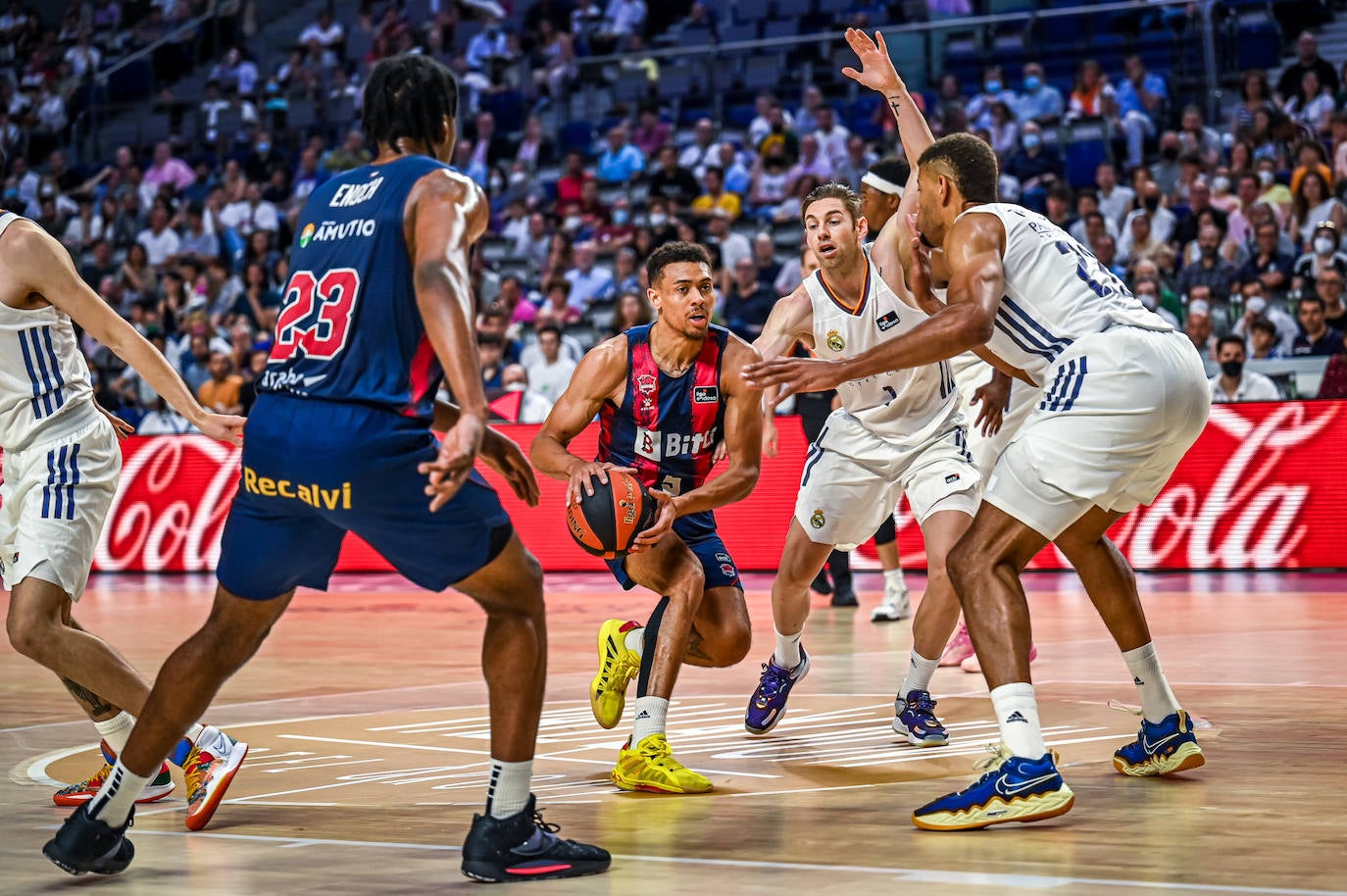 Las mejores imágenes del Real Madrid-Baskonia