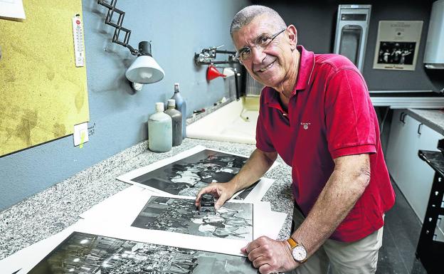 «Lo he pasado en grande entre las fotos de la historia de Vitoria»