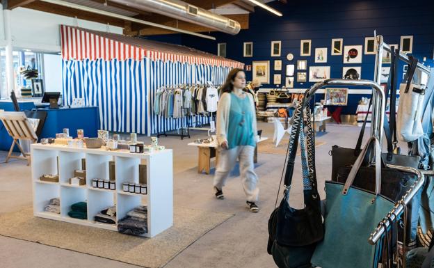 Diseño y artesanía: así es la nueva tienda del Puerto Deportivo de Getxo
