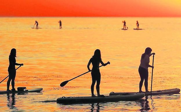 Los mejores lugares para hacer paddle surf en Euskadi