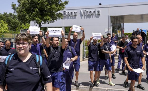 Los sindicatos de Mercedes desafían a la dirección y plantean hasta una semana de paros por el convenio