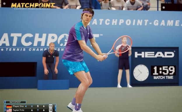 'Matchpoint - Tennis Championships' quiere ser el nuevo Virtua Tennis