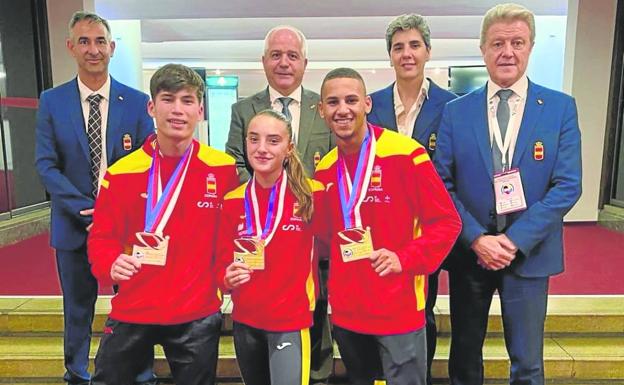 La alavesa Mireia Vizuete, campeona de Europa junior de Kárate