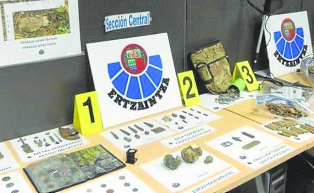 Desarticulado un grupo criminal dedicado al expolio arqueológico