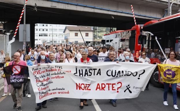 Zorroza pide el soterramiento de las vías «porque los muertos marcan»