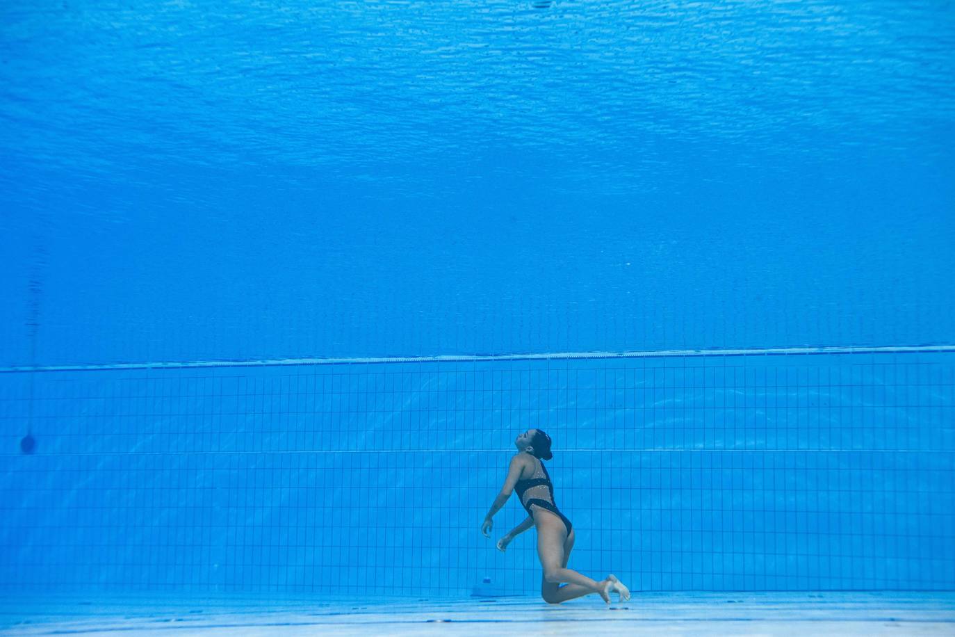 Así fue el rescate de una nadadora de morir ahogada en una piscina en el Mundial de Budapest