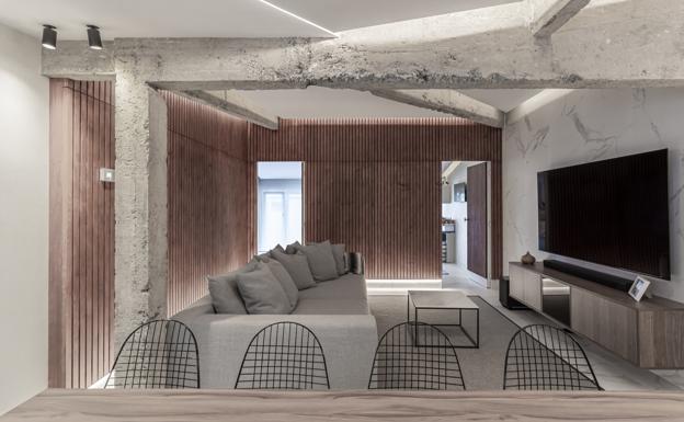 «La casa del portero» convertida en un piso de lujo en Bilbao