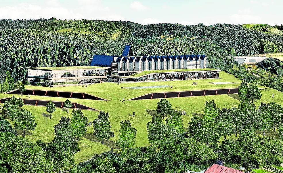 El futuro gimnasio en el antiguo convento de Leioa «respetará el entorno natural»