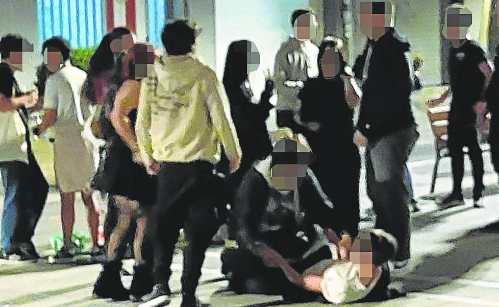 «Había una marabunta de jóvenes y muchos habían venido a pegarse»