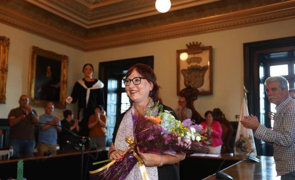 Miren Agur Meabe se convierte en la primera hija predilecta de Lekeitio