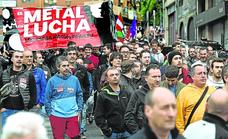 La huelga del Metal encara hoy su tercer día con las grandes empresas paradas