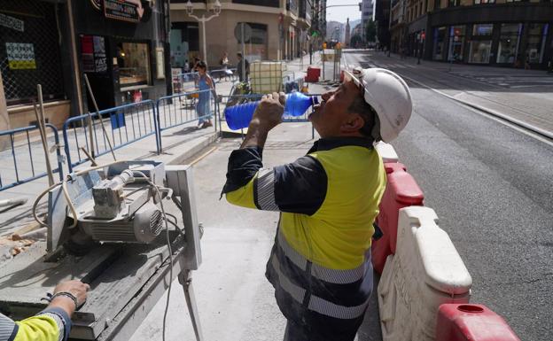 Inspección de Trabajo previene por primera vez a las empresas sobre los riesgos térmicos