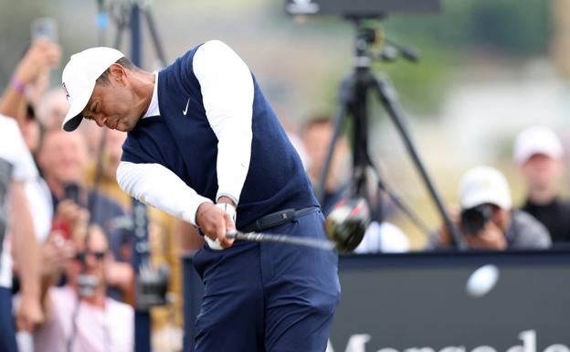 El sufrimiento de Tiger ante un público entregado