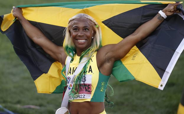Shelly Ann Fraser-Pryce es eterna