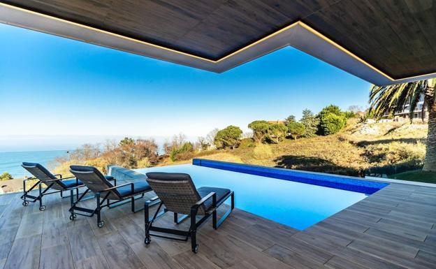 Así es una de las casas más exclusivas de Euskadi: diseño vanguardista y vistas al mar