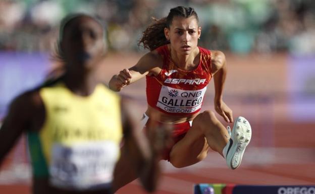 Sara Gallego cae en semifinales y De Arriba y García avanzan en el 800