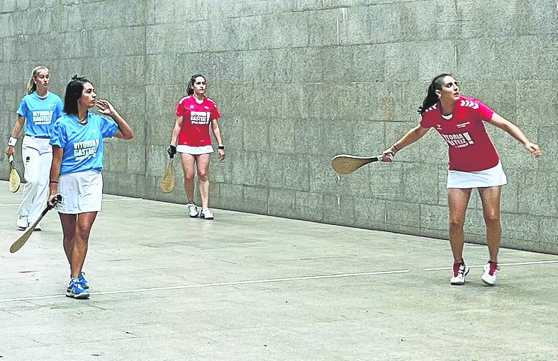 La igualdad, protagonista en las semifinales del Masters de pelota
