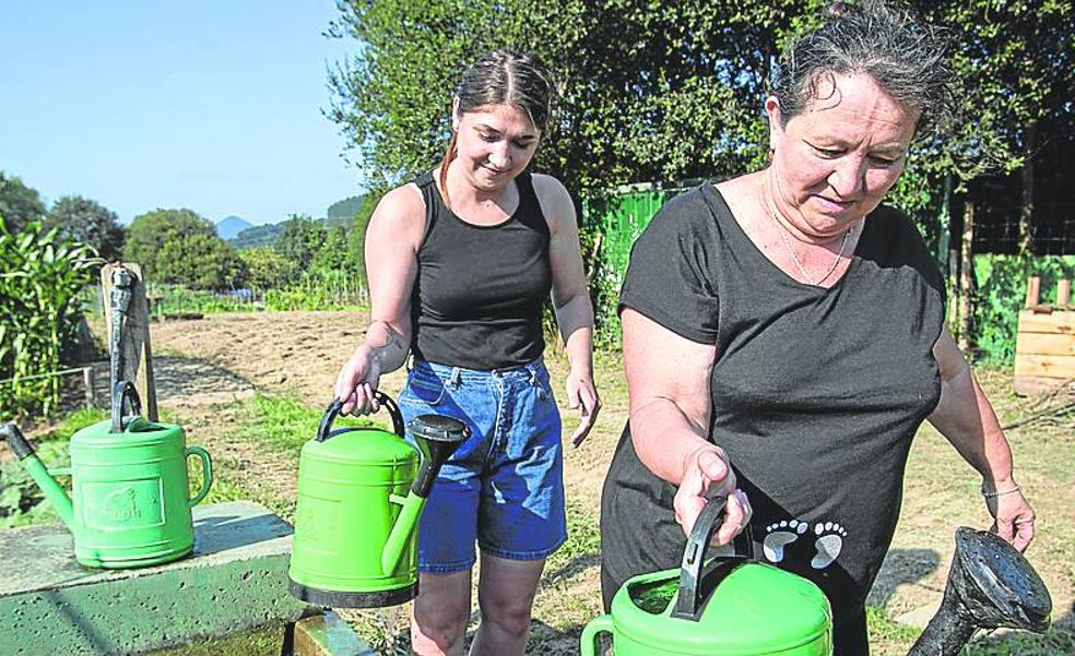 Sequía en Busturialdea: «Solo nos falta que nos corten el agua»