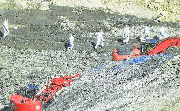 El sellado de Zaldibar se retrasa 'sine die' por el proceso de liquidación de Verter