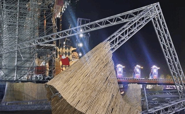 Al menos un fallecido y 17 heridos en el Medusa Festival de Valencia por fuertes rachas de viento