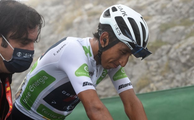 Bernal vuelve a competir siete meses después el accidente que casi le deja parapléjico