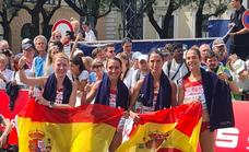 Elena Loyo, plata con España en el maratón del Europeo de Múnich