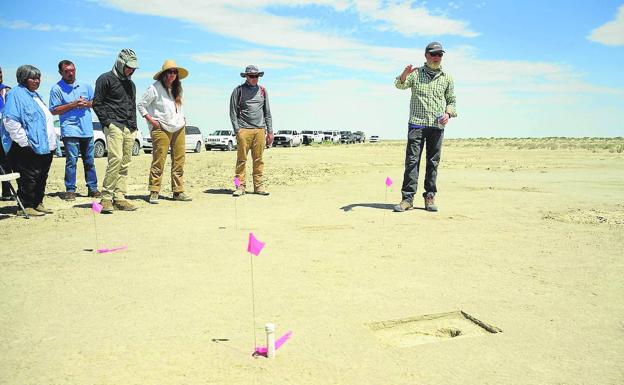 Descubren huellas humanas de 12.000 años de antigüedad en Utah