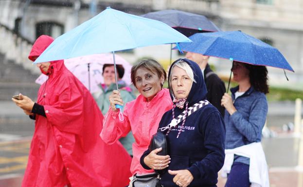La lluvia intensa vuelve a Bizkaia después de casi dos meses