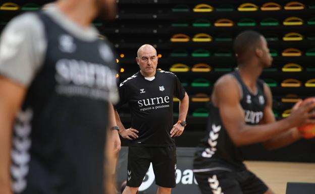 Arranca la pretemporada un Bilbao Basket con «unos mínimos muy altos»