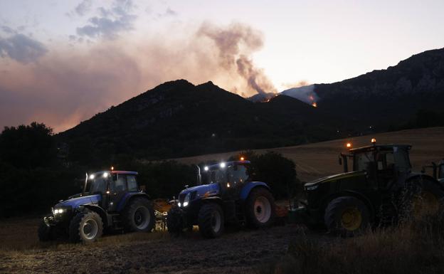 Zambrana y Berantevilla piden un plan de recuperación para el Txulato tras el incendio