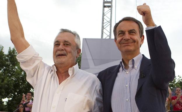 González y Zapatero apoyan la petición de indulto que presentará la familia de Griñán