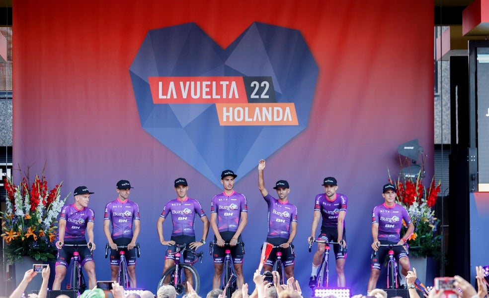 El covid irrumpe en la Vuelta y deja al Burgos con un corredor menos