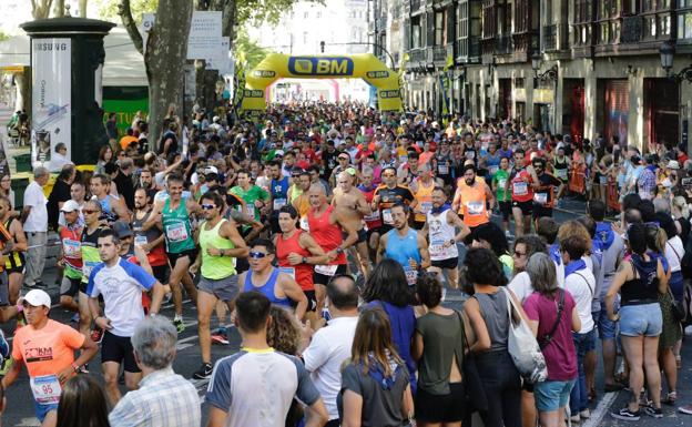 Bilbao recupera la carrera de la Aste Nagusia