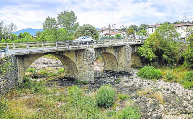 Los ríos de Álava tienen entre un 10 y un 45% menos agua que el verano del año pasado