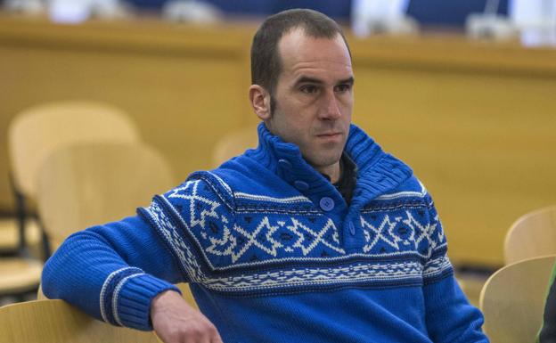 Garikoitz Aspiazu lors d'un procès devant la Haute Cour nationale.