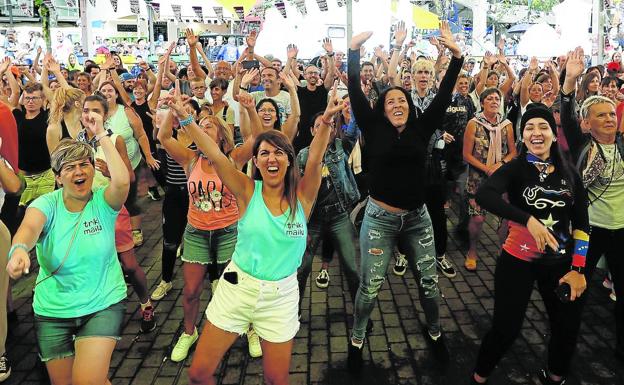 Una Aste Nagusia que fulmina récords, también en basura: 124.400 kilos el fin de semana