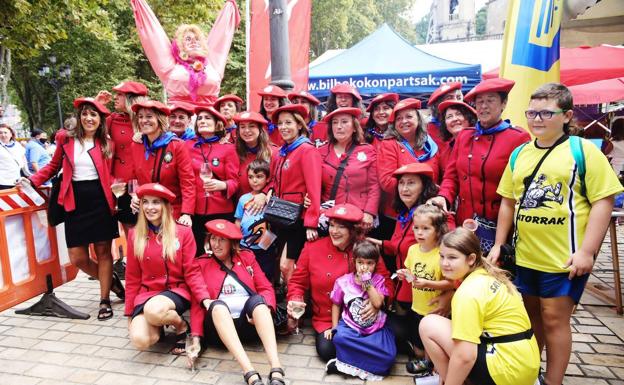 Cita de las txupineras de Bilbao: «Reencontrarnos tres años después es emocionante»