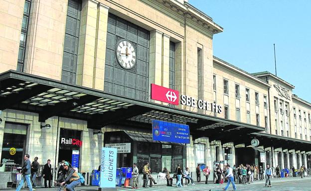 Donde Tintín perdió el tren